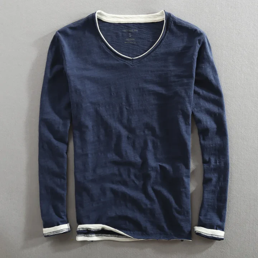 Kaido | Chemise à manches longues en coton