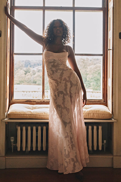 Olivette - Robe longue sans manches