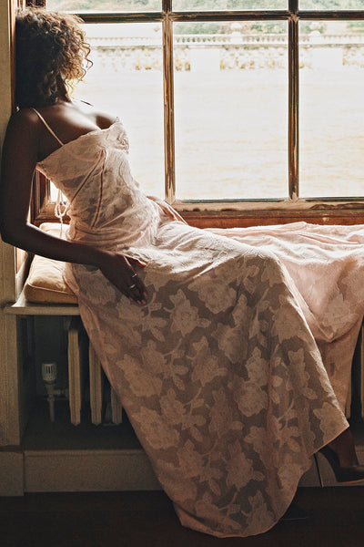 Olivette - Robe longue sans manches