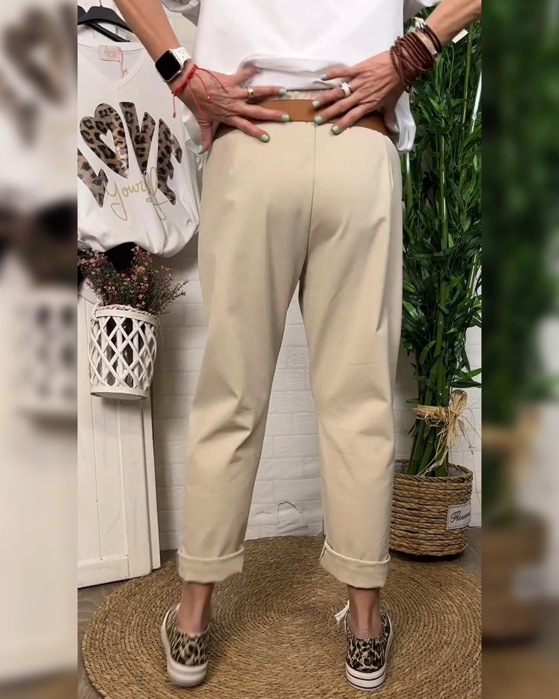 Pantalon Harem Crayon