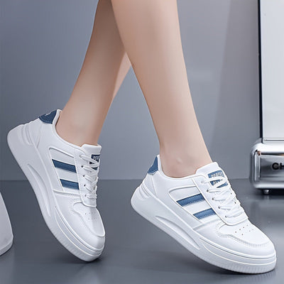 Juliette | Chaussure À Lacets Pour Femme | Blanche
