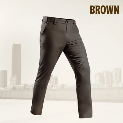 Pantalon Actif Khaki Pour Homme Avec Ceinture Extensible