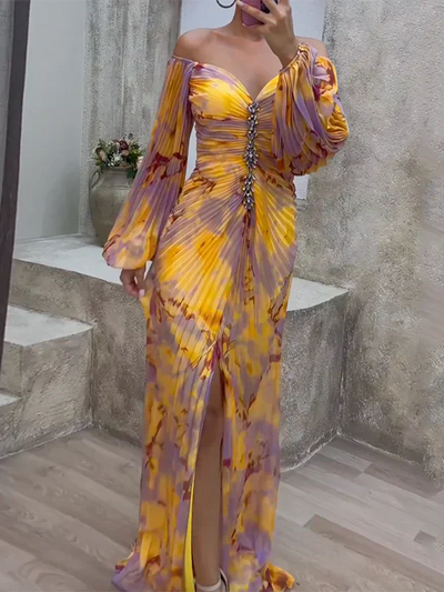 Sara | Robe élégante avec décolleté en V