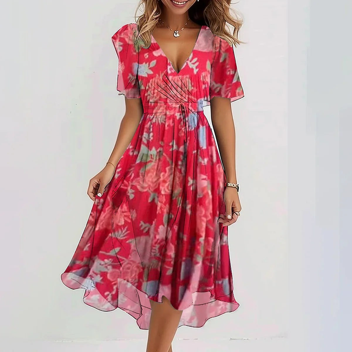 Mélanie | Robe d'été élégante