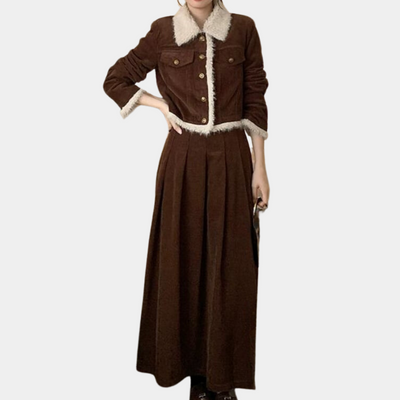 CEYDA - Ensemble Tendance d'Hiver en 2 Pièces pour Femmes