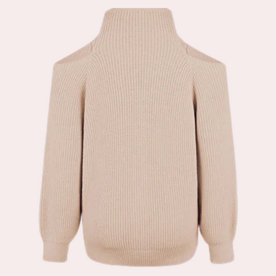 ESTELLA - Pull à épaules froides à la mode pour les femmes
