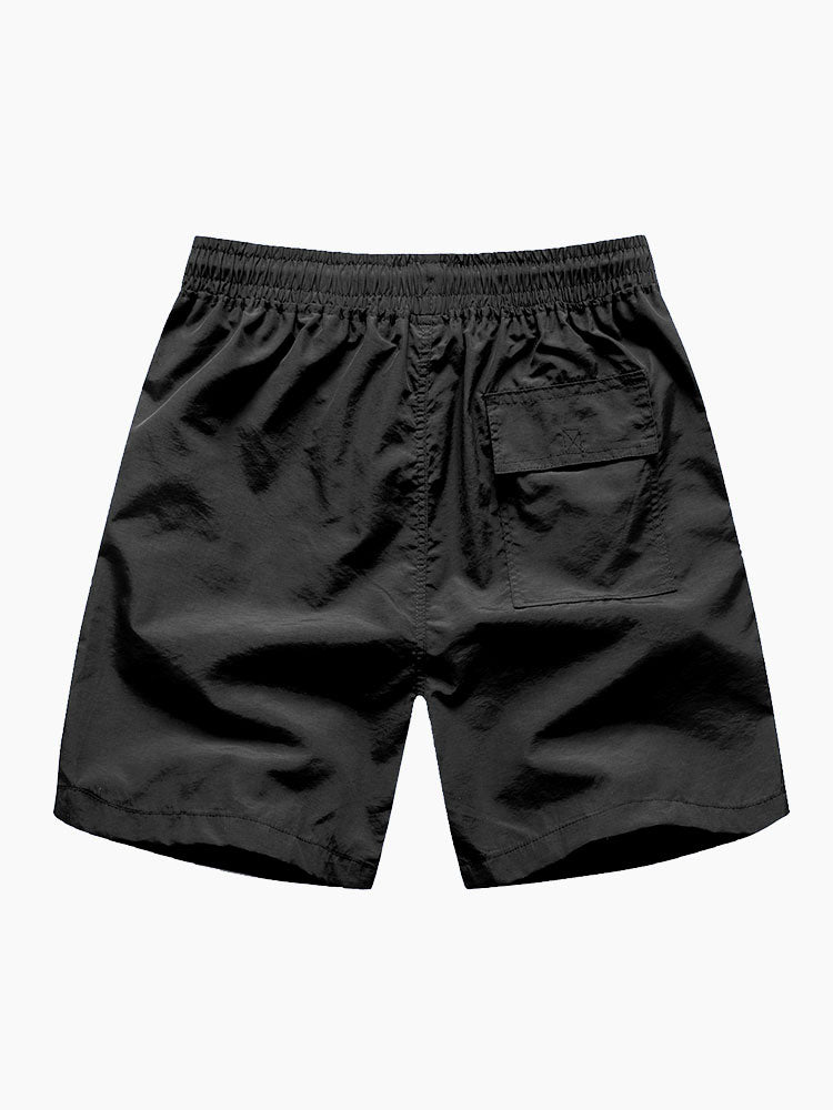 Ensemble Vacances : Chemise à Palmiers & Short de Bain Assorti