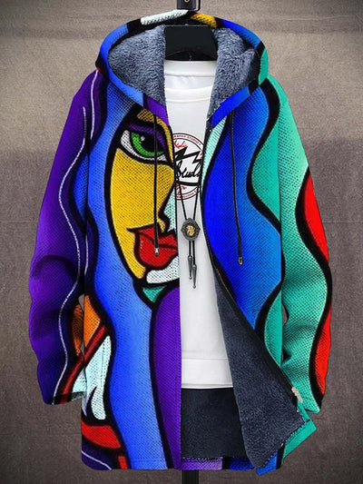 ORLANA™ | Gilet avec imprimé artistique de luxe