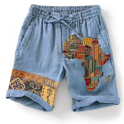 Short de plage stylé et respirant au design graphique accrocheur - Olf