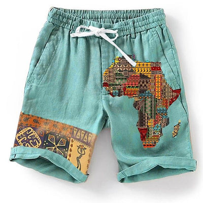 Short de plage stylé et respirant au design graphique accrocheur - Olf