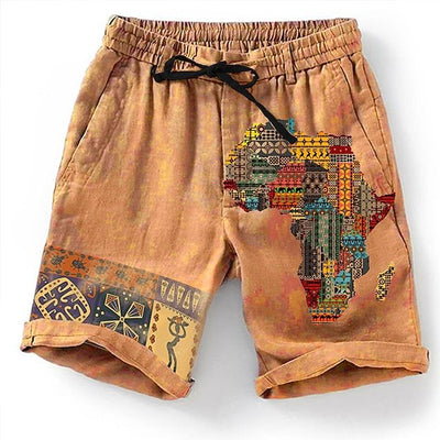 Short de plage stylé et respirant au design graphique accrocheur - Olf
