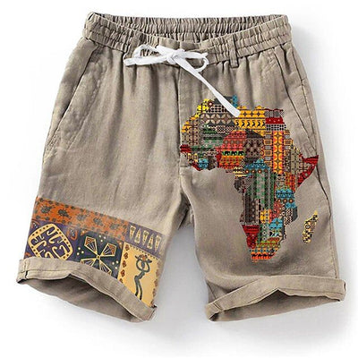 Short de plage stylé et respirant au design graphique accrocheur - Olf