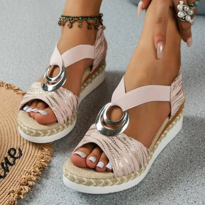 Morgane™ |  Sandales à plateau Comfortabele