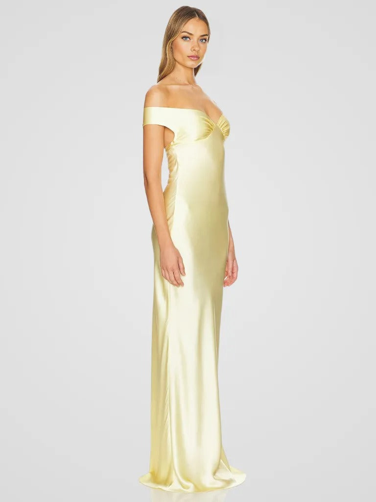 Éliora™ Robe Satinée Luxe