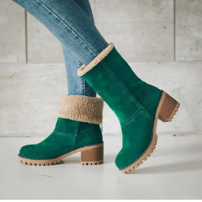 Allison | Bottes doublées avec talon