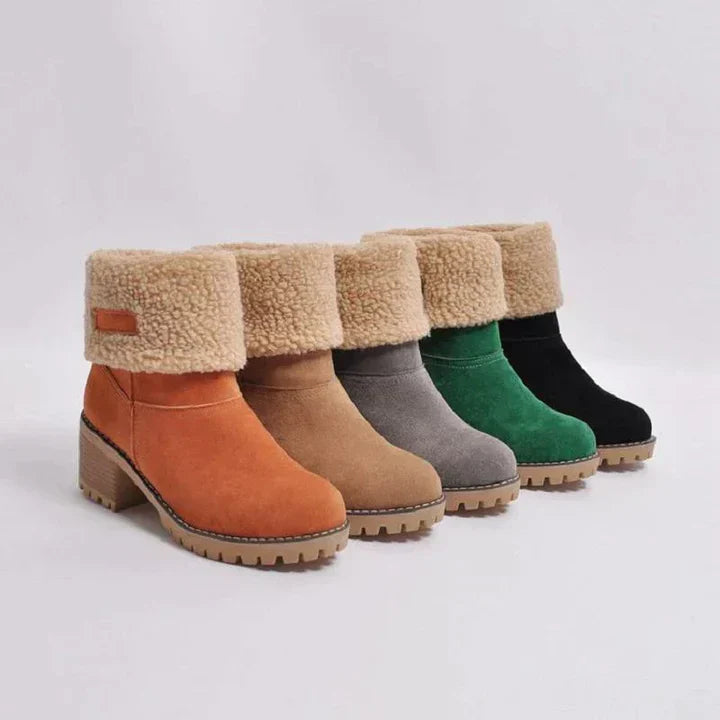 Allison | Bottes doublées avec talon