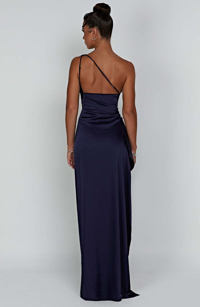 Skye | Robe longue en velours côtelé