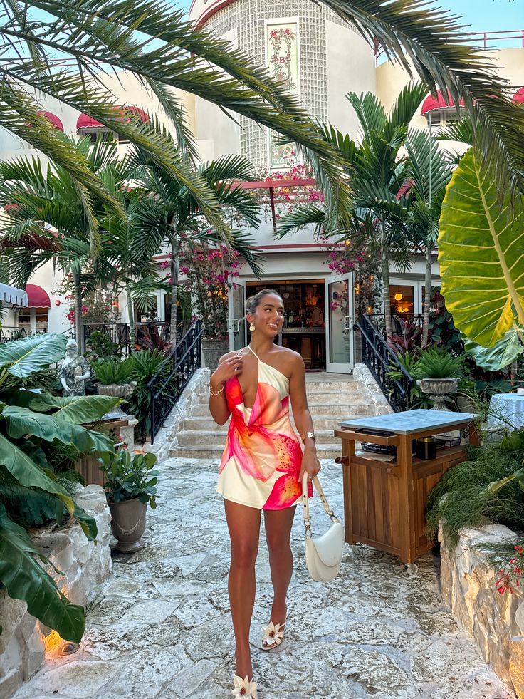 Robe à fleurs rose Arizona