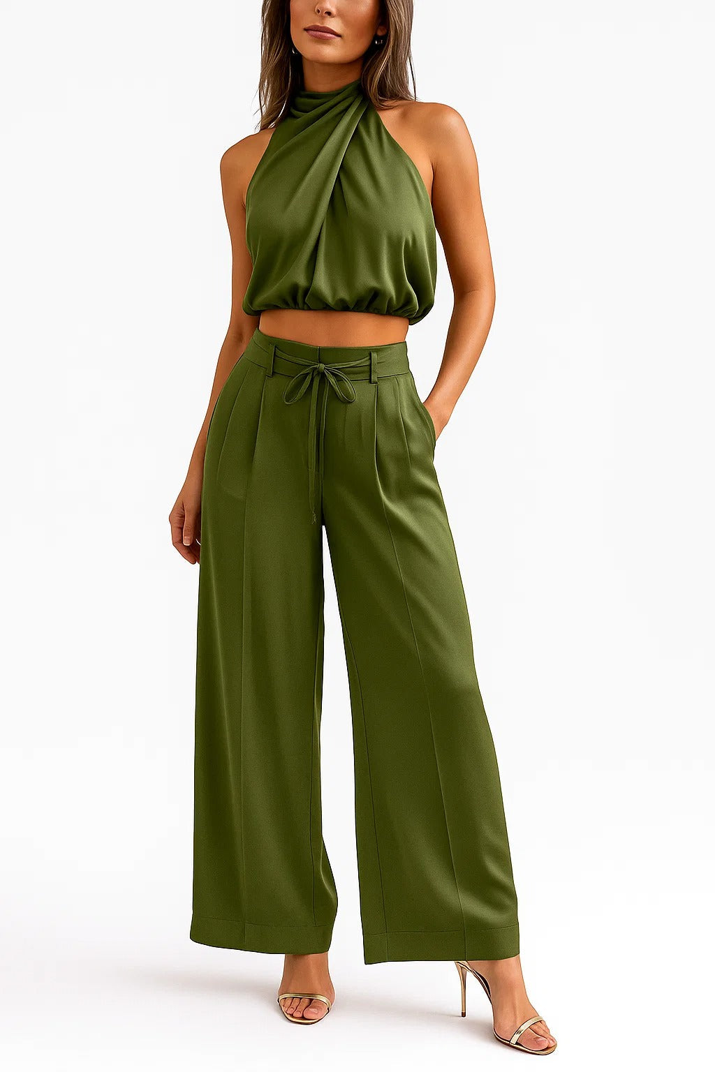 Matilda | Ensemble Élégant dos nu pour femme | 2 pieces