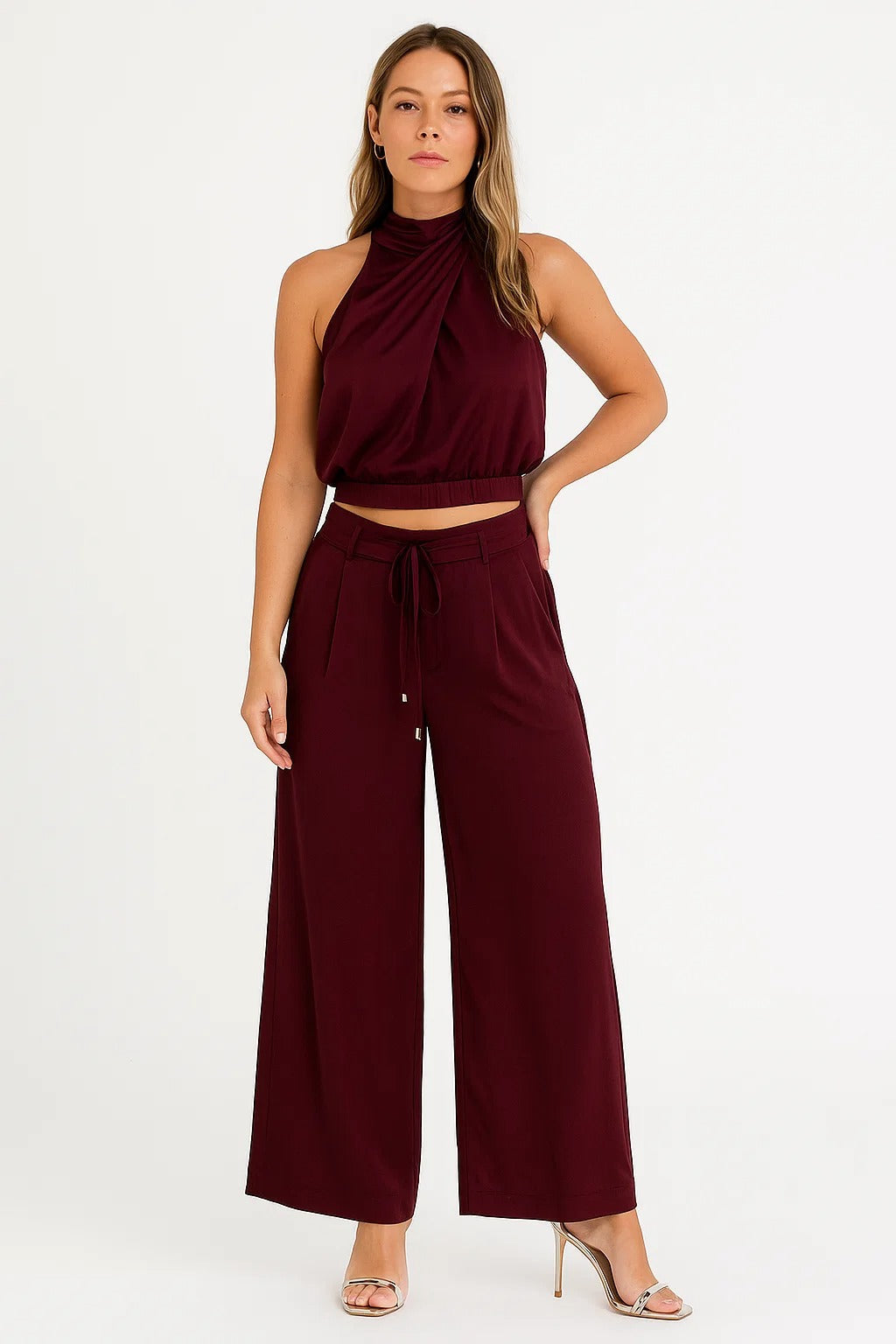 Matilda | Ensemble Élégant dos nu pour femme | 2 pieces