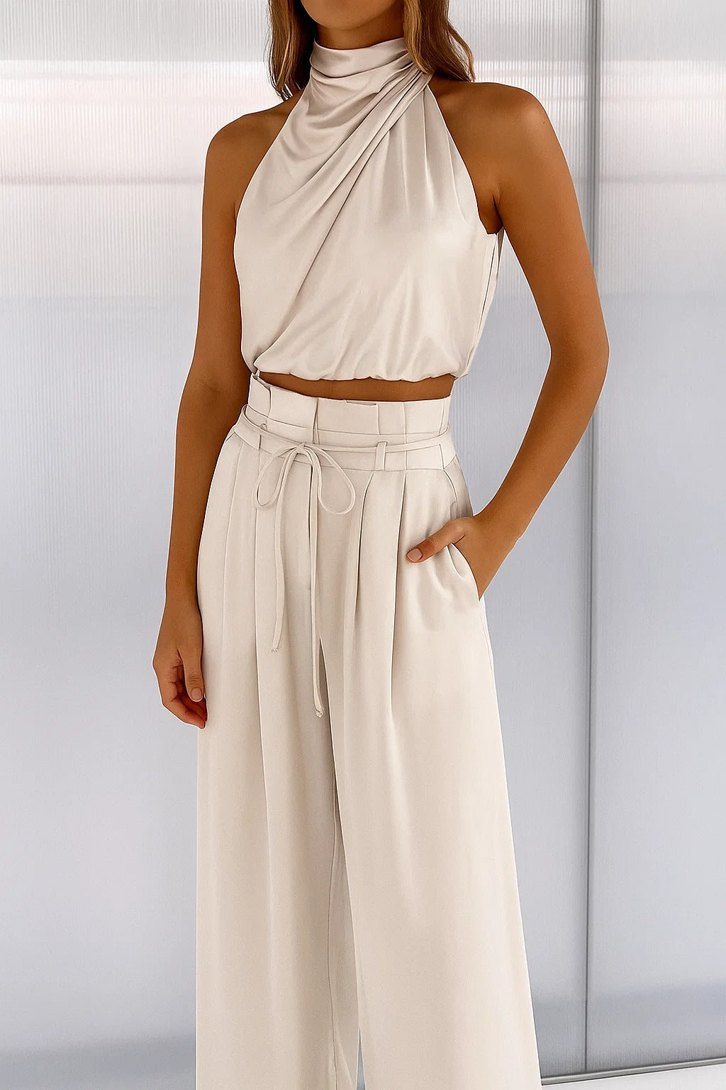 Matilda | Ensemble Élégant dos nu pour femme | 2 pieces