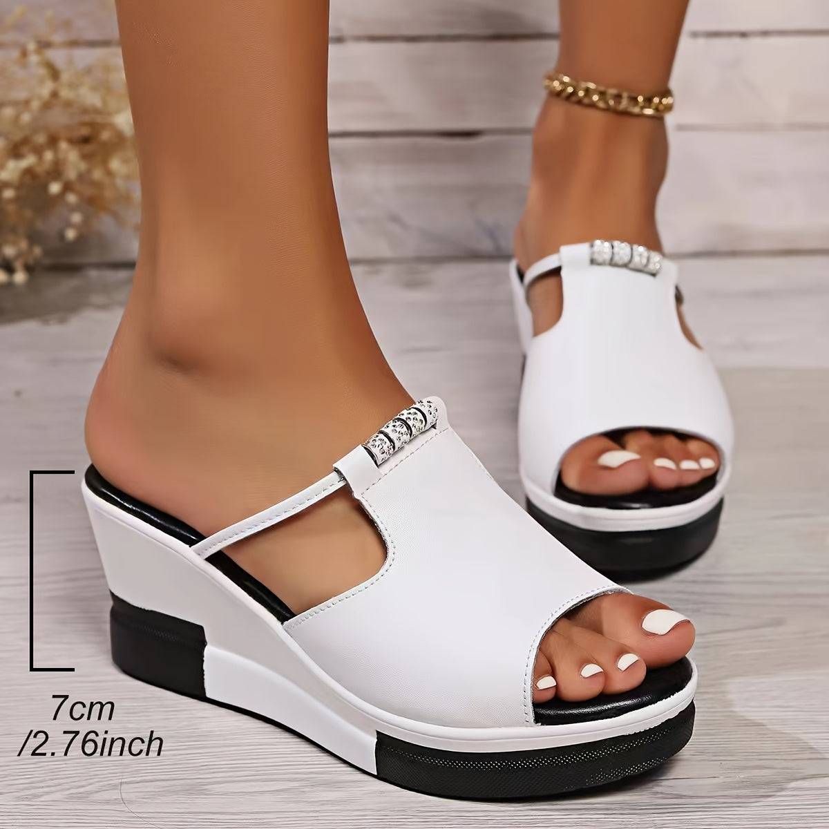 Grace | Sandales orthopédiques confortables à plateforme
