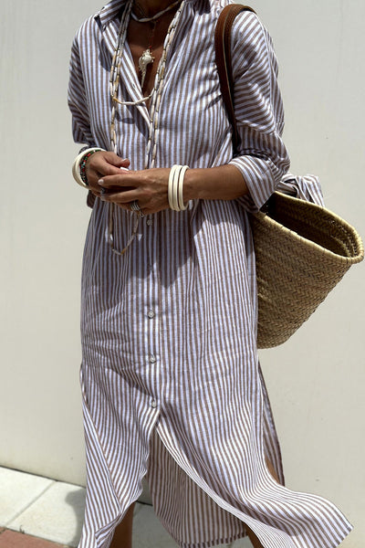 Nerina™ | Robe Rayée Légère