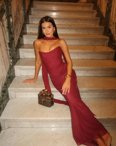 Aniyah | Robe midi sans manches