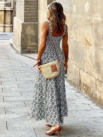 Noémie - Robe D'Été Sans Manches Smockée Pour Femme