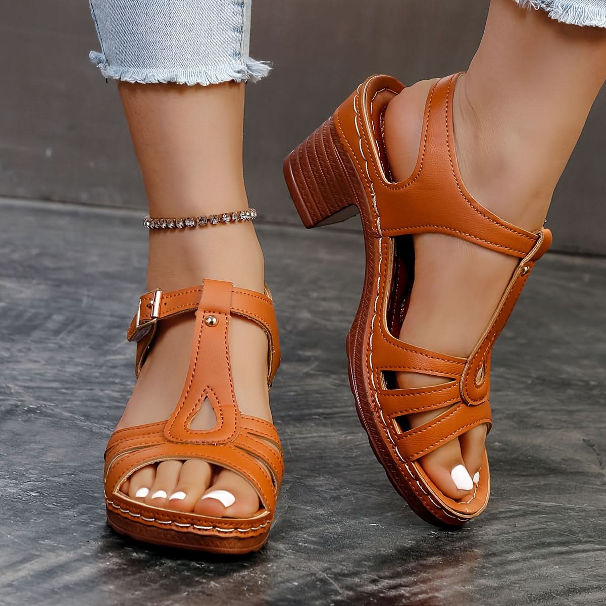 Morgane™ | Sandales orthopédiques à plateforme pour femmes