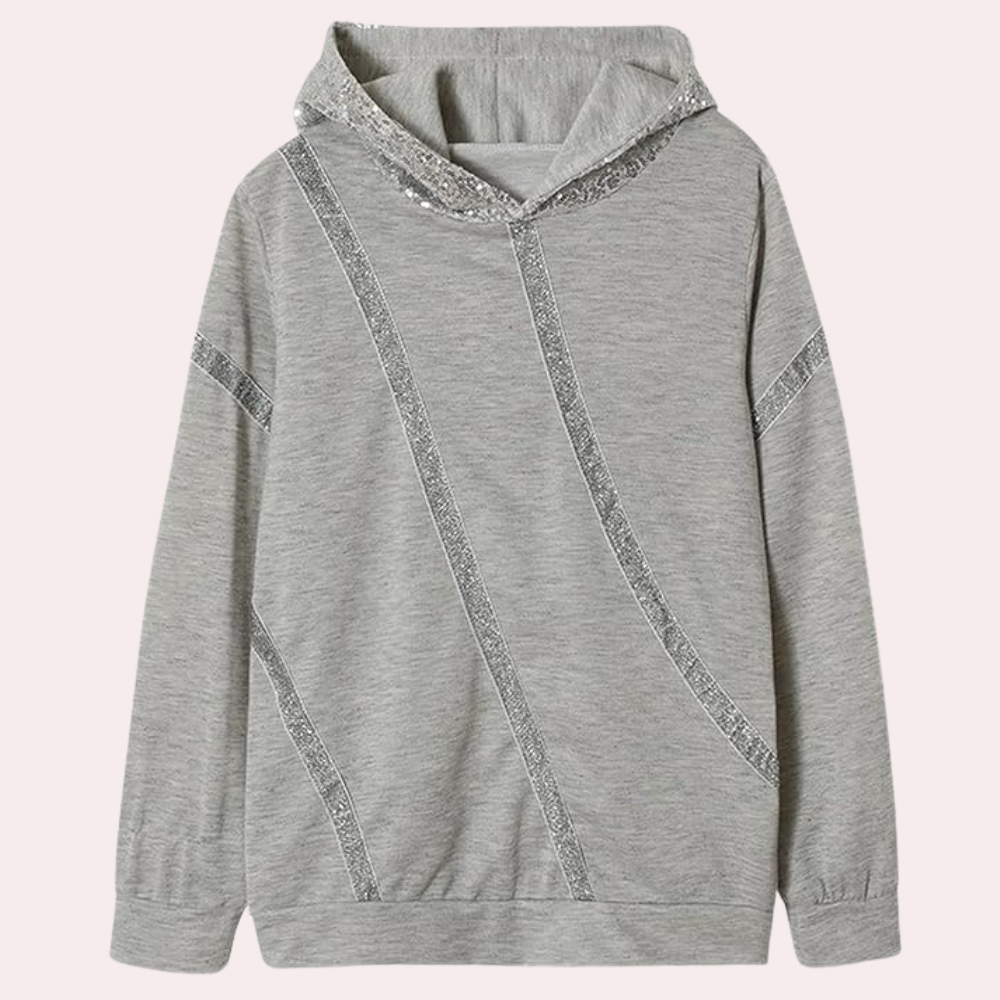 TATIA - Sweat à Capuche Éblouissant pour Femmes