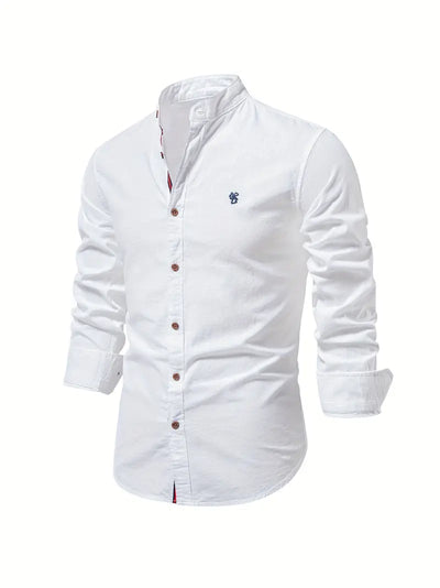 Bartosz - Hommes Chemise à manches longues | Chemise classique de loisirs en coton dans de nombreuses couleurs
