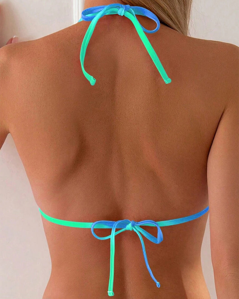 Bikini Tie Dye Imprimé