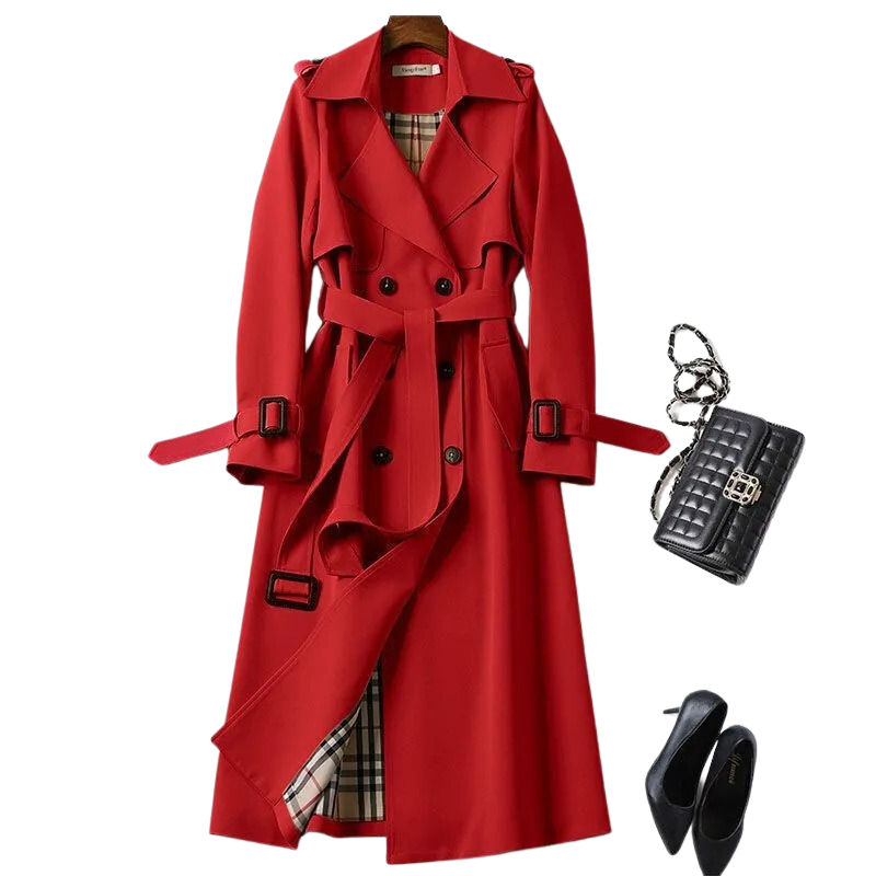 Trench-coat élégant pour femmes - intemporel, léger et élégant