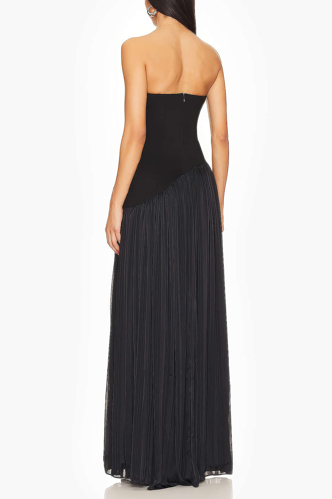 Sasha - Robe longue plissée élégante pour femme