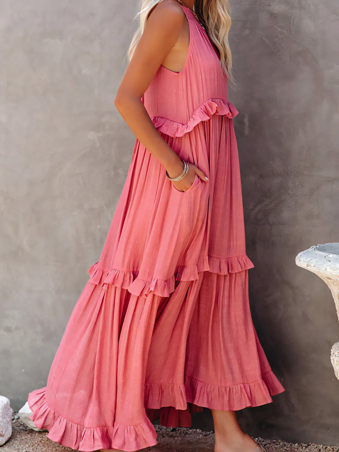 Morgane™ Robe longue brise d'été