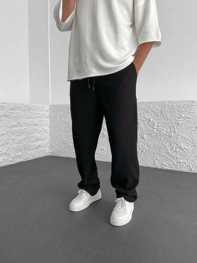 Pantalon Confort en Velours Côtelé