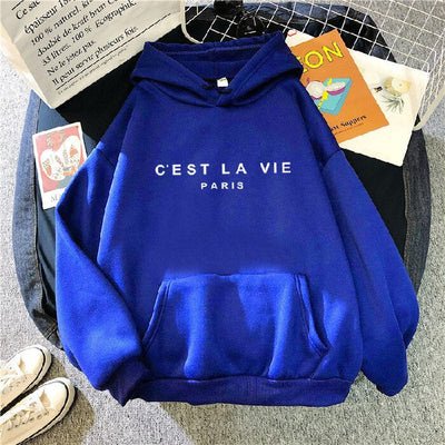 Niva - Sweat à capuche confortable femme