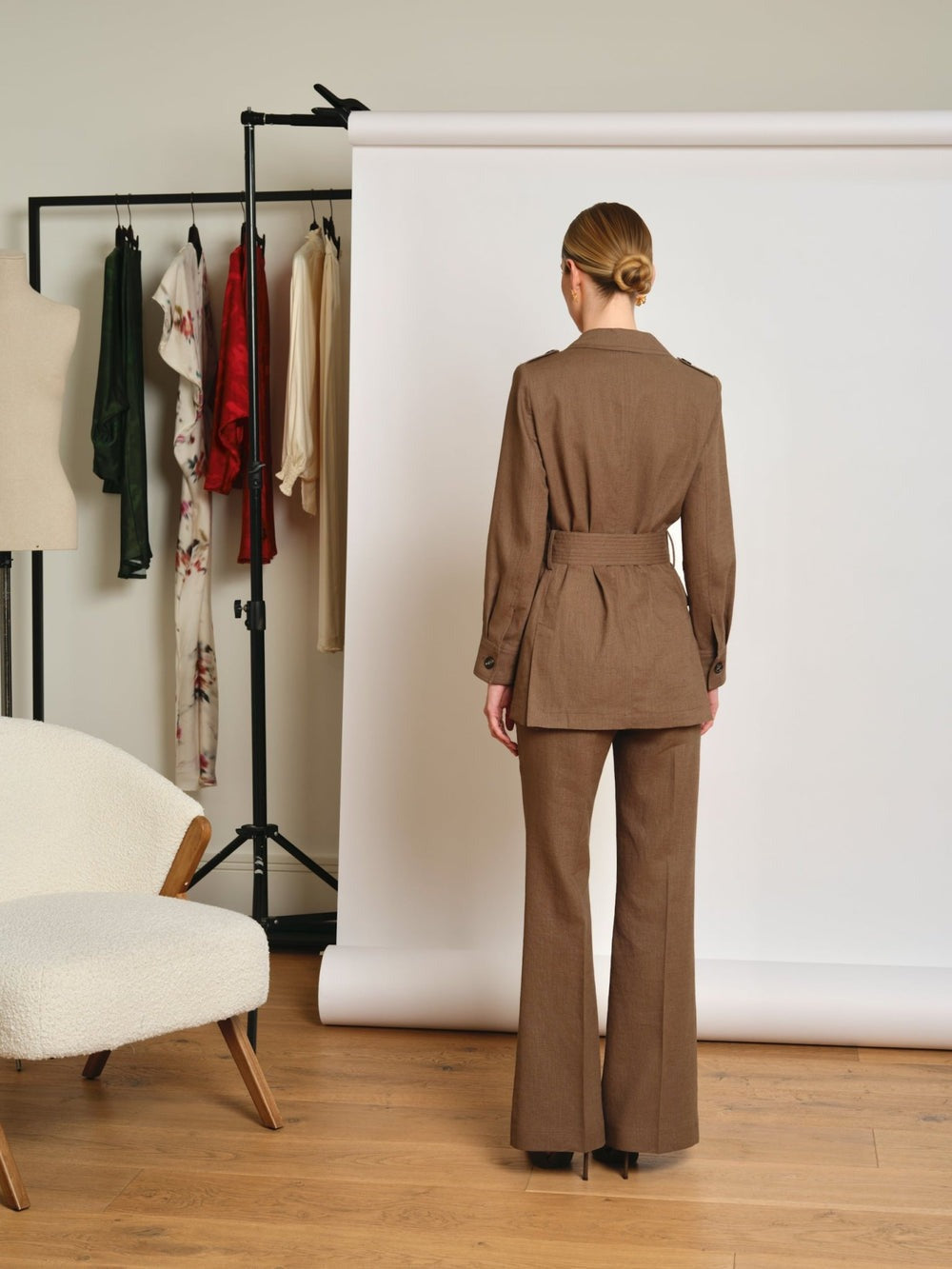 Ensemble couleur du Sahara pour femme chic