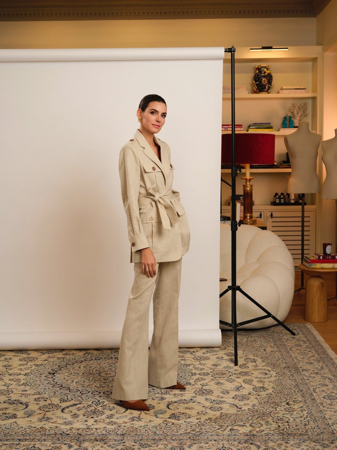 Ensemble couleur du Sahara pour femme chic
