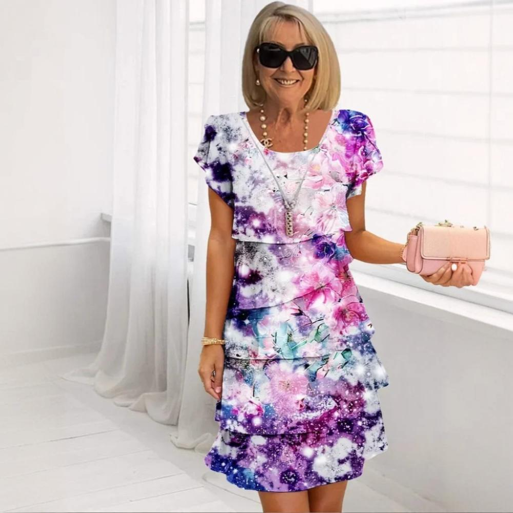 Morgane™ - Robe d'été éclat floral