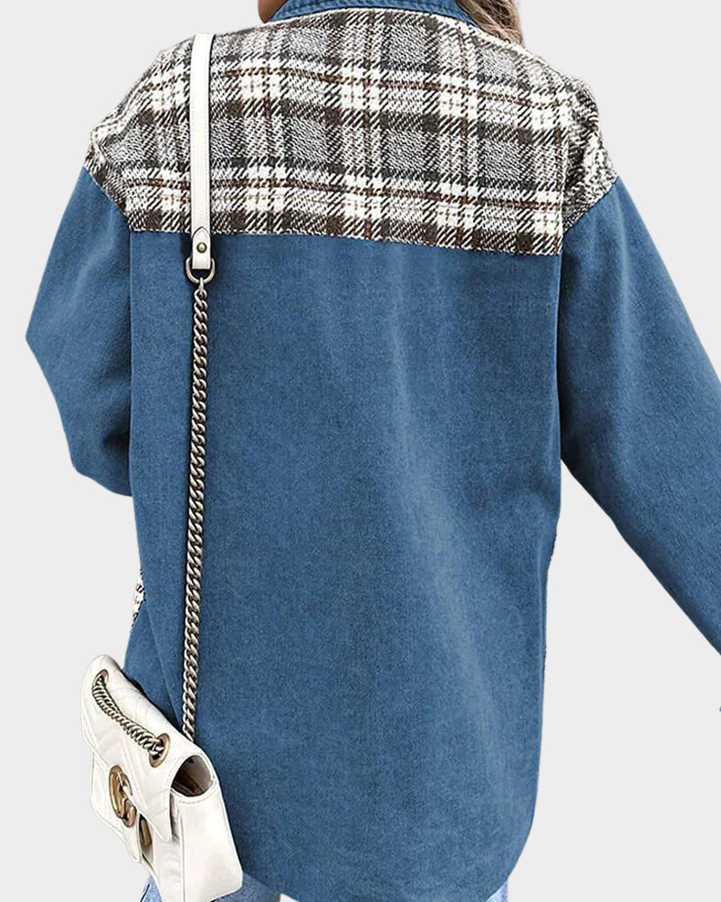 Lina - Veste en jean élégante pour un look d'automne parfait pour les femmes