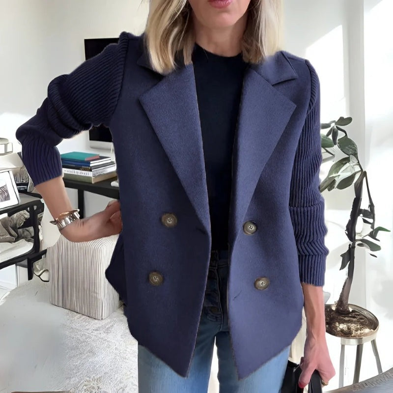 Blazer en velours côtelé