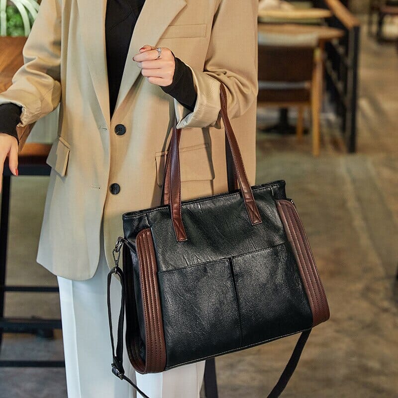 Danica - Élégant sac à main en cuir vintage pour dames