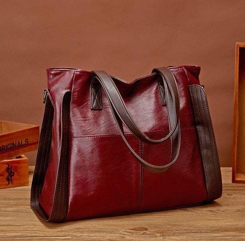 Danica - Élégant sac à main en cuir vintage pour dames