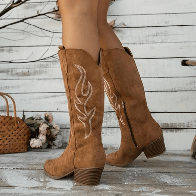 Cléa - Bottes Santiag pour femme