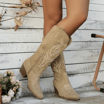 Cléa - Bottes Santiag pour femme
