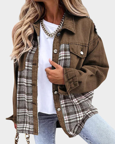 Lina - Veste en jean élégante pour un look d'automne parfait pour les femmes