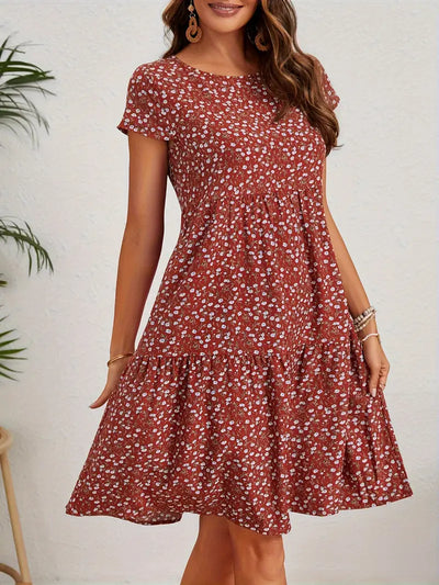 Valeria™ | Robe Vintage à Fleurs