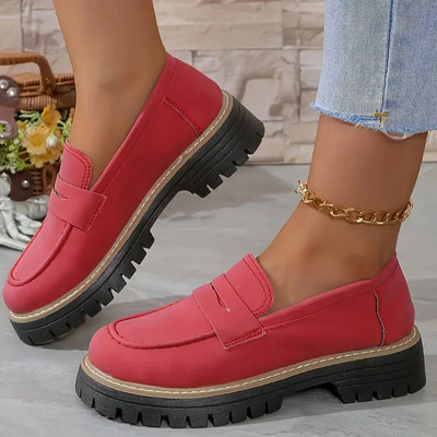 ⏳Temps limité 50% de réduction💥Mocassins confortables et épais pour femmes avec plateforme